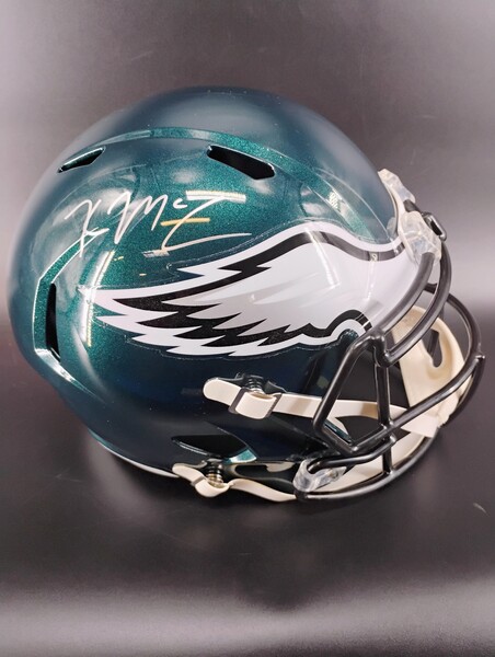 NFL - Eagles Kyle McCord Signed Replica Speed Helmet