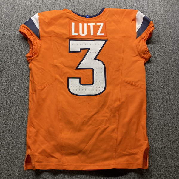 Crucial Catch - Broncos Will Lutz Game Worn Jersey (10/13/2024) Size 42 ...