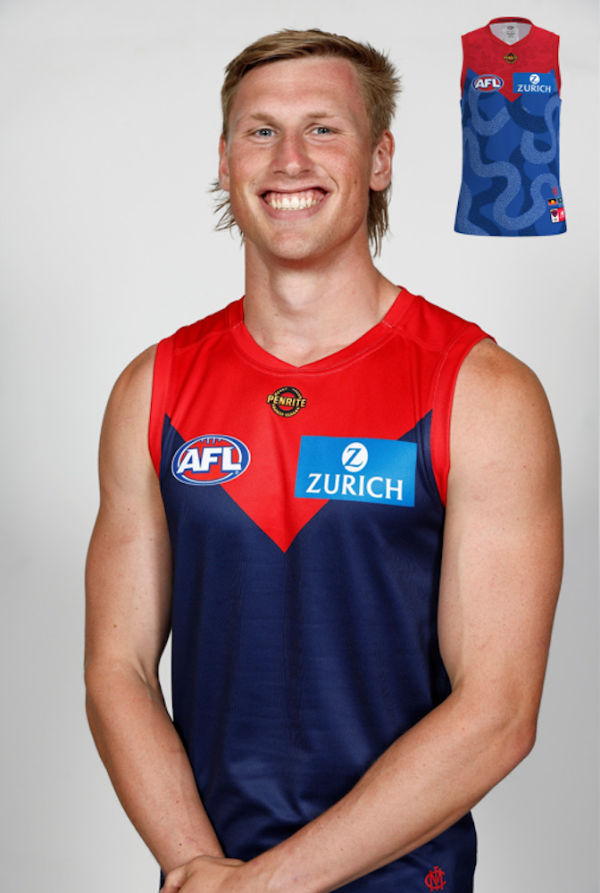 Melbourne Demons 2026 Indigenous Guernsey - Max Heath #27