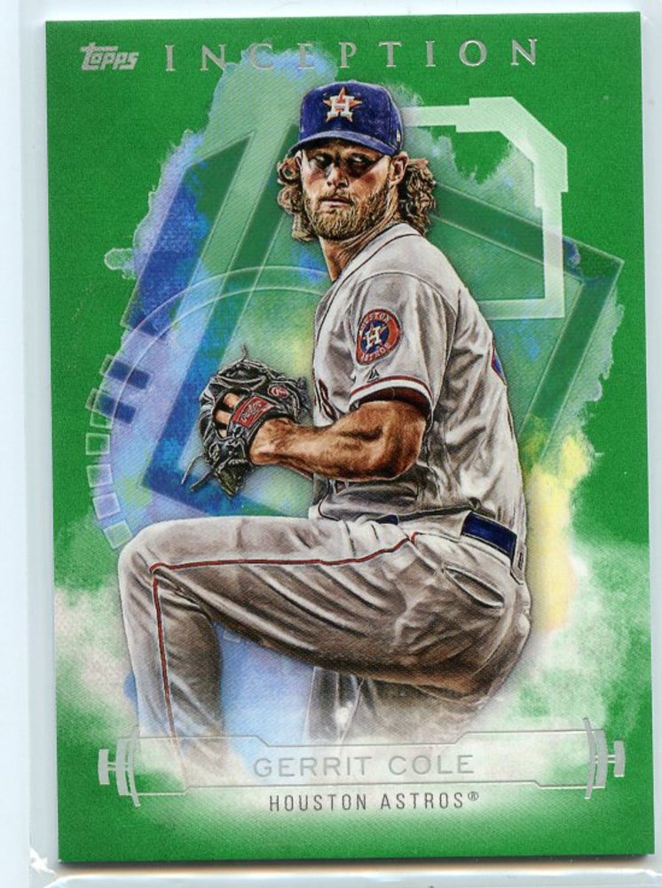 2019 Topps Inception Green #88 Gerrit Cole