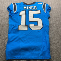 Crucial Catch - Panthers Jonathan Mingo Game Worn Jersey (10/13/2024) Si...