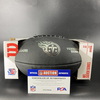 NFL - Titans Elic Ayomanor Signed Black Composite Silver Series Football