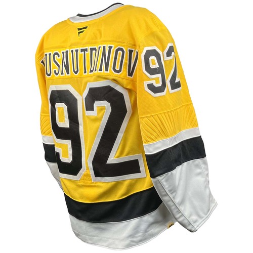 Photo of Game-Used 2025-2026 Season Stadium Series Style Hockey Jersey - Alternate Set 2 - Marat Khusnutdinov