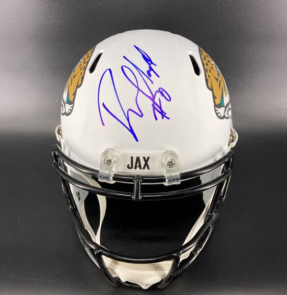 NFL - Jaguars Devin Lloyd Signed Replica Speed Helmet