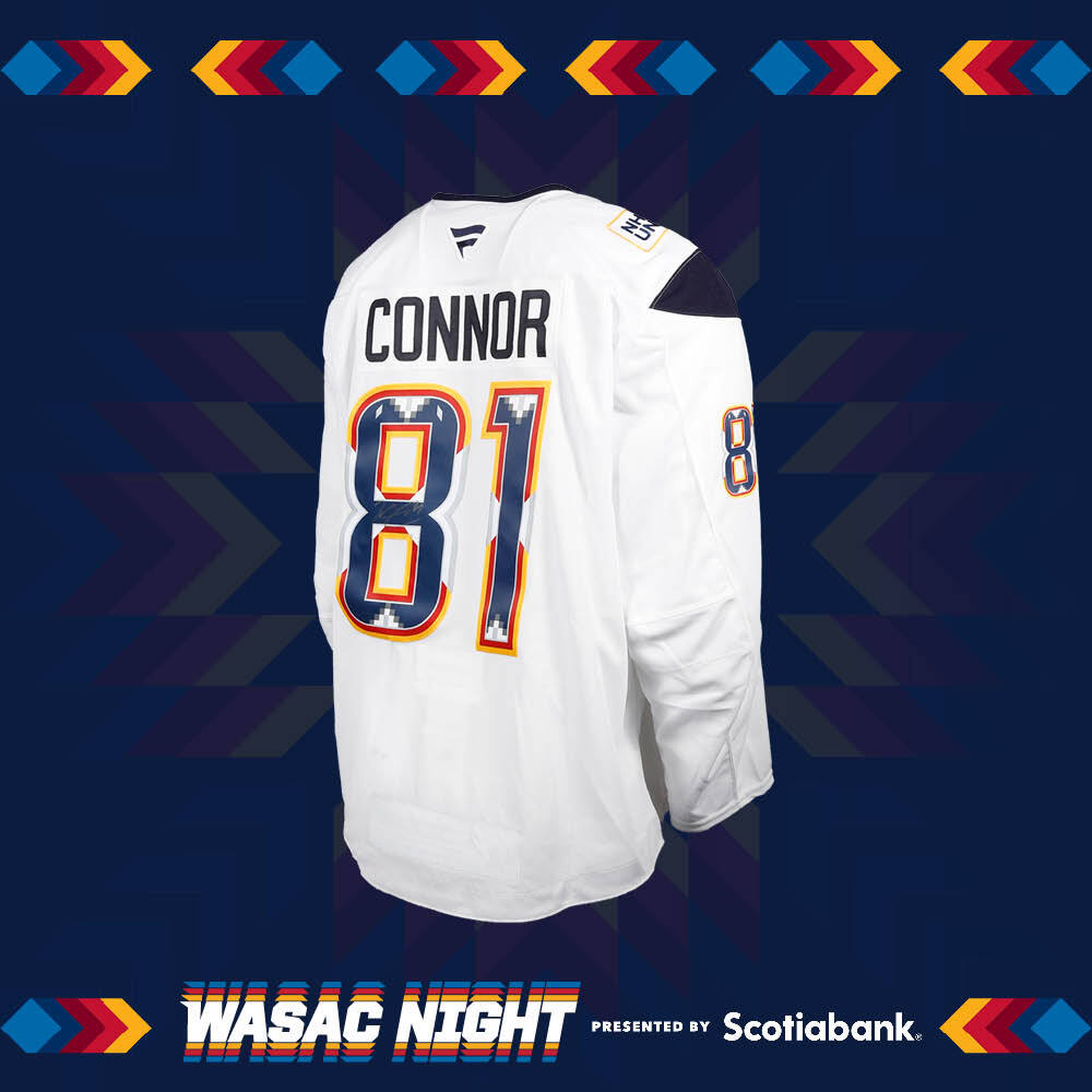 Kyle Connor #81 Team Issued Limited Edition Autographed WASAC Jersey
