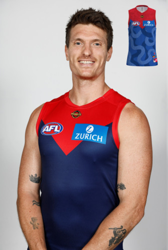 Photo of Melbourne Demons 2026 Indigenous Guernsey - Brody Mihocek #28