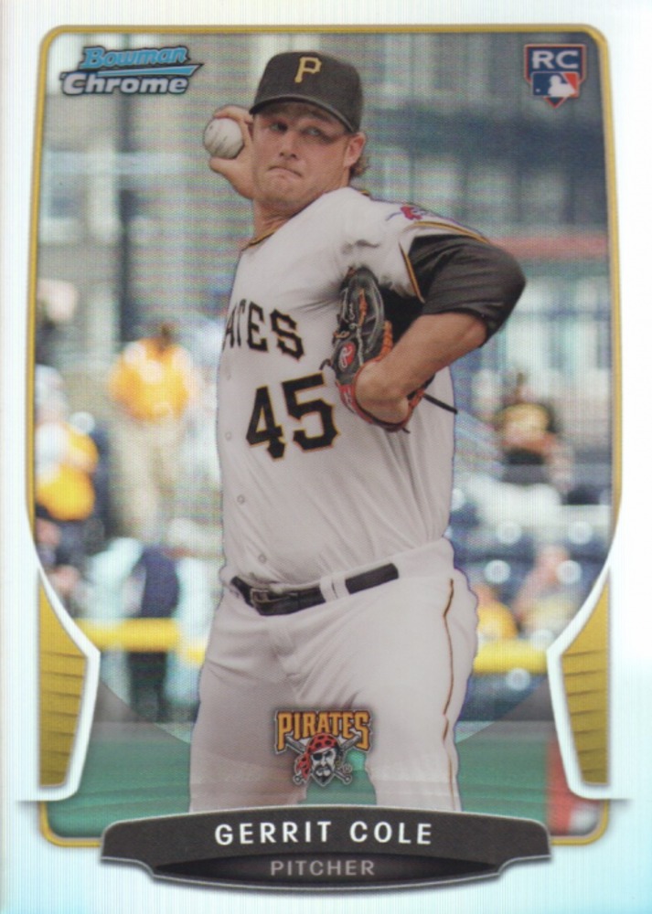 2013 Bowman Chrome Draft Refractors #6 Gerrit Cole