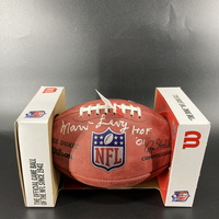 HOF - Bills Marv Levy Signed Authentic Football
