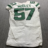 STS - Jets CJ Mosley Game Worn Jersey (11/12/23) Size 40 With Captains P...