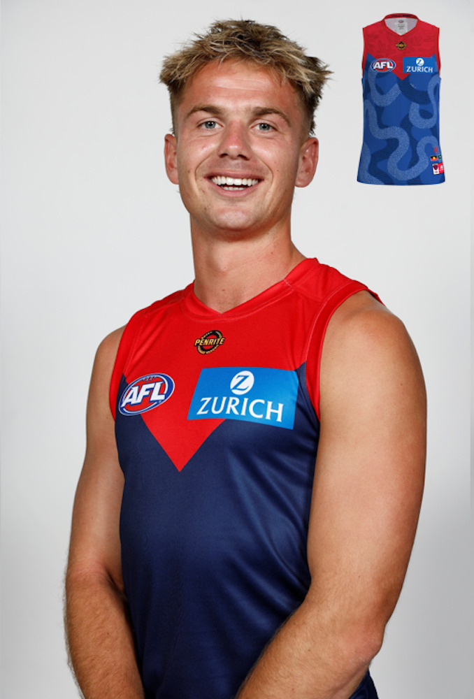 Melbourne Demons 2026 Indigenous Guernsey - Harry Sharp #30