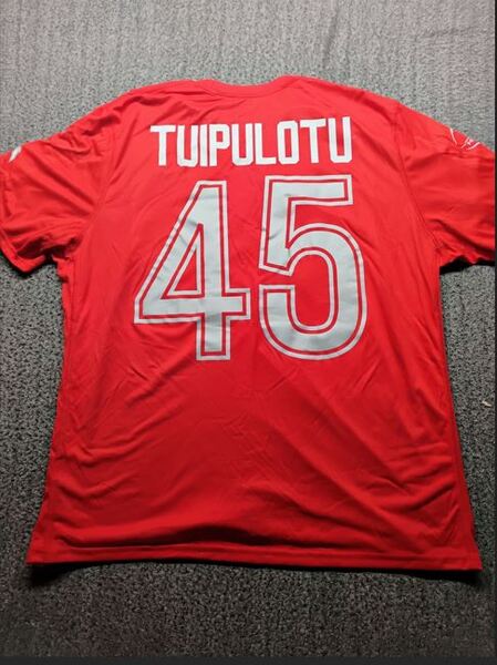 NFL - Chargers Tui Tuipulotu Shirt Worn In Pro Bowl Practice Session