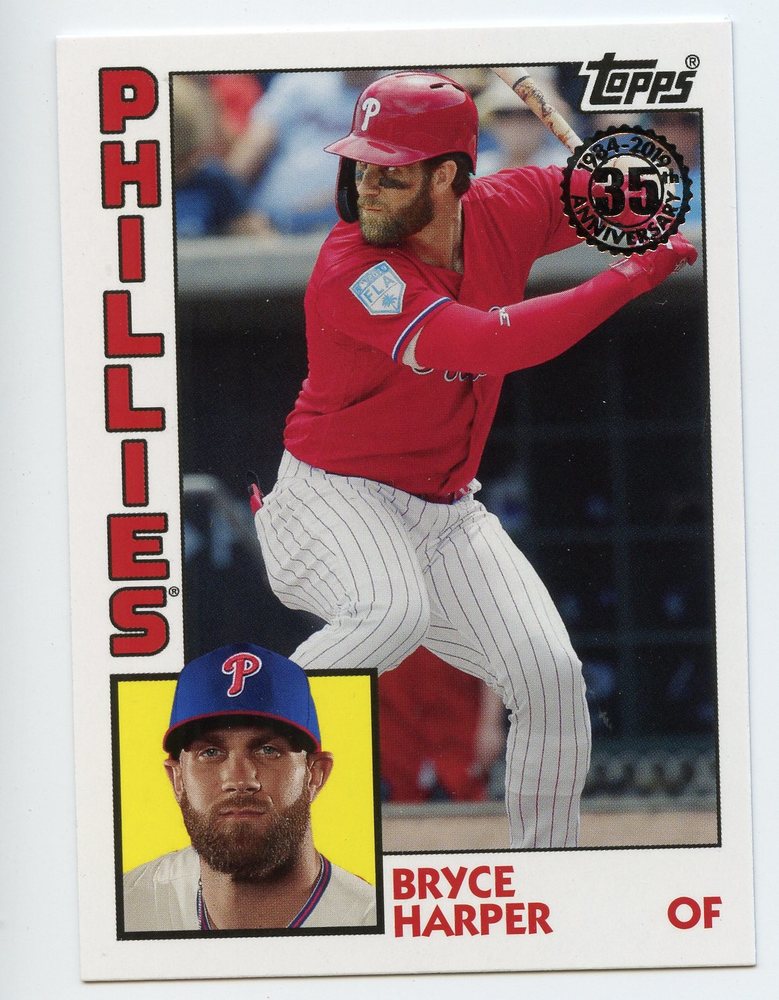 2019 Topps Update '84 Topps #8438 Bryce Harper