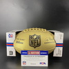 NFL - Saints Tyler Shough Signed Gold Composite Football
