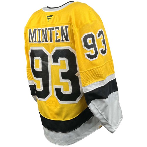 Photo of Game-Used 2025-2026 Season Stadium Series Style Hockey Jersey - Alternate Set - Fraser Minten