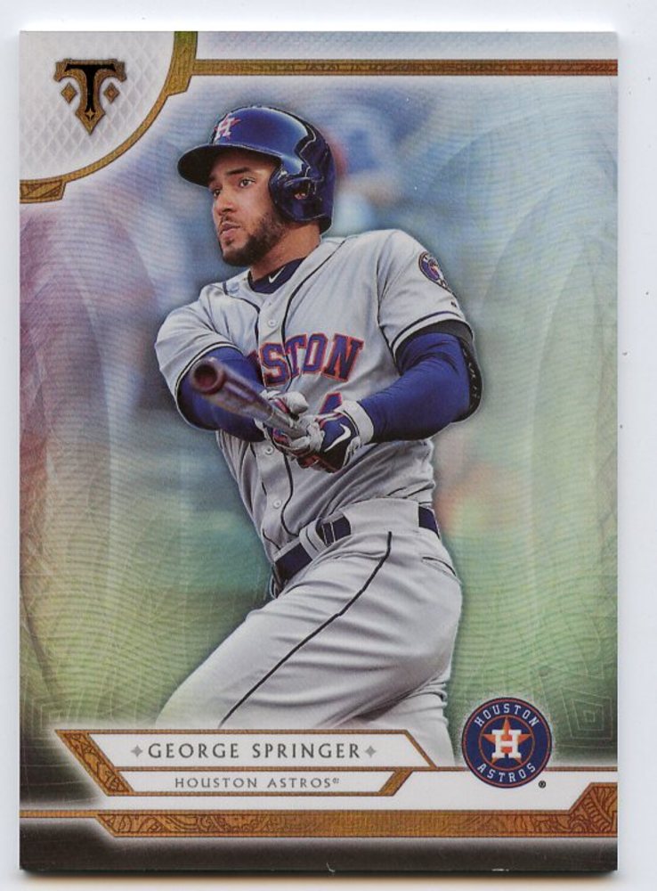 2018 Topps Triple Threads #91 George Springer
