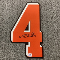 NFL - Browns Nick Chubb Signed Jersey Number