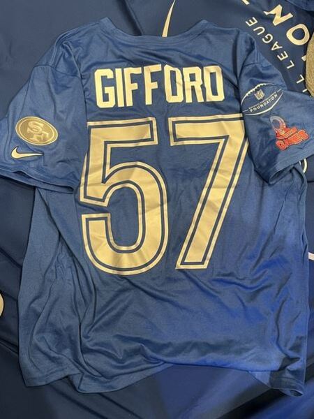 Pro Bowl Games - Niners Luke Gifford Practice Worn Shirt - Worn 2.2.26