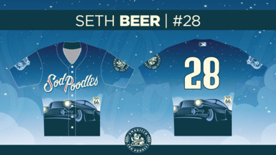 #28 Seth Beer Route 66 Jersey 