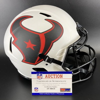 NFL - Texans John Metchie signed Lunar Eclipse Proline Helmet