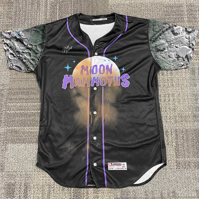 #13 - Max Clark Game-Used Moon Mammoths Jersey