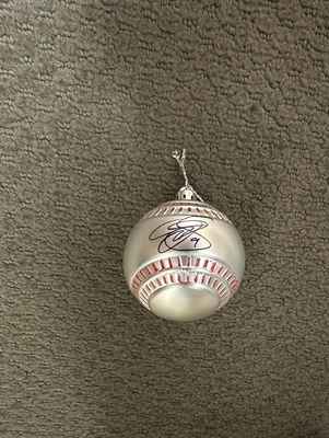 Jake Gatewood Autographed Baseball Ornament