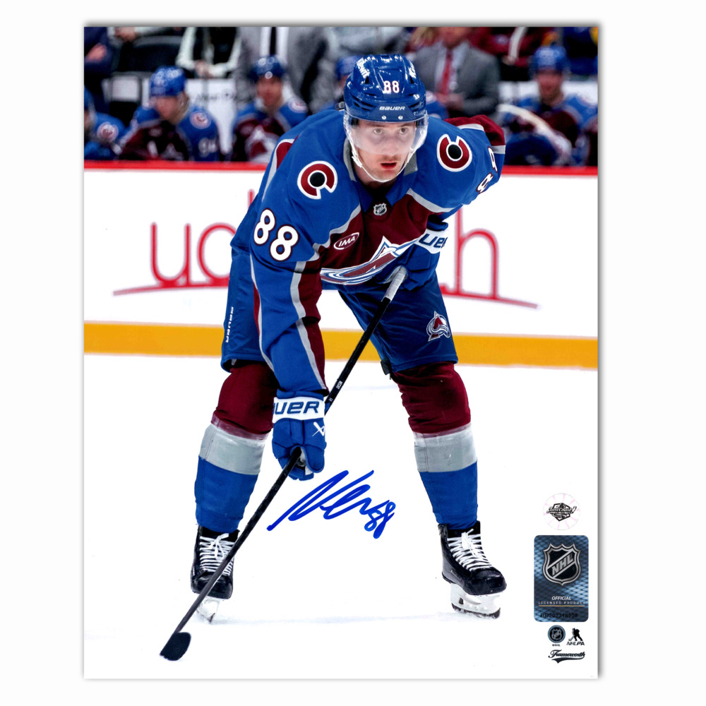 Martin Necas Autographed Colorado Avalanche Home 8x10 Photo