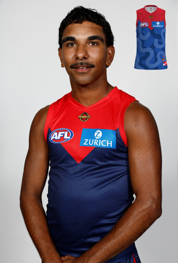 Melbourne Demons 2026 Indigenous Guernsey - Latrelle Pickett #33
