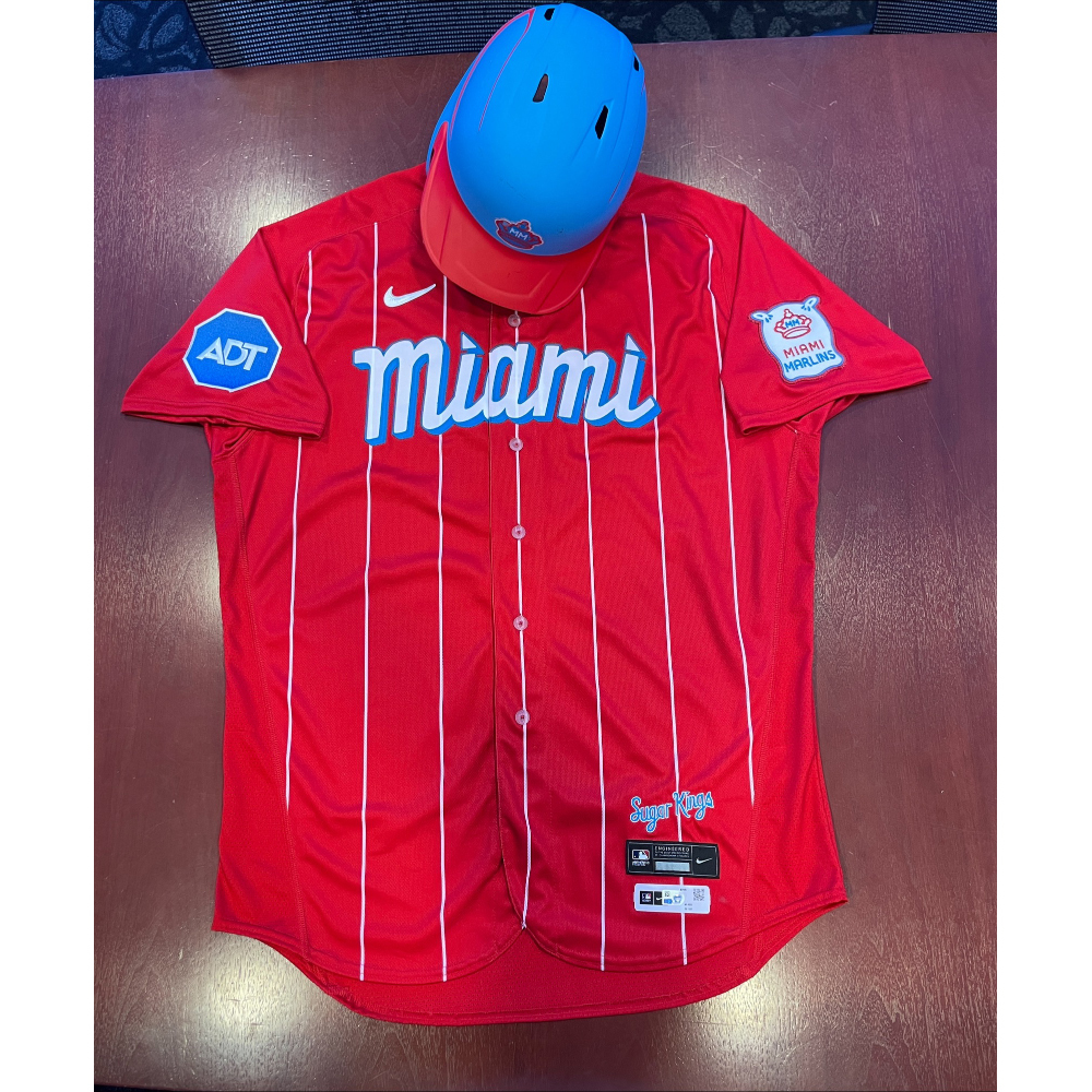2024 Miami Marlins Auction: Josh Bell Game-Used City Connect