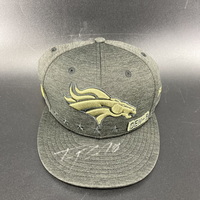 Broncos - Tim Patrick Signed Salute To Service Hat