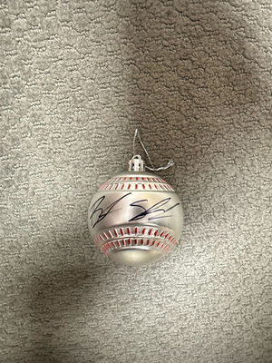 Braden Shewmake Autographed Baseball Ornament