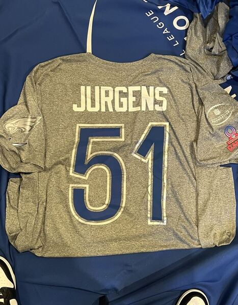 Pro Bowl Games - Eagles Cam Jergens Practice Worn Shirt - Worn 2.2.26