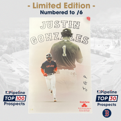 Photo of Justin Gonzales - Autographed 17x11 Poster - Limited to 6