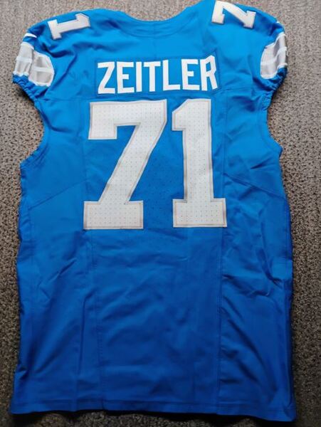 Crucial Catch - Lions Kevin Zeitler Game Used Jersey (10/27/24) Size 46 ...