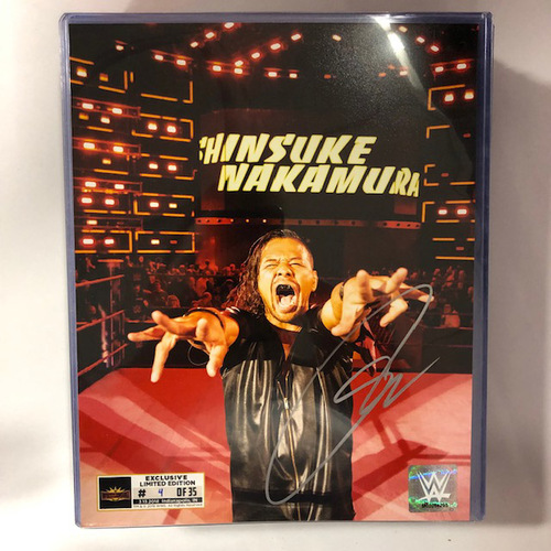 Shinsuke Nakamura SIGNED WrestleMania 35 Superstore Exclusive Photo (Random Number)
