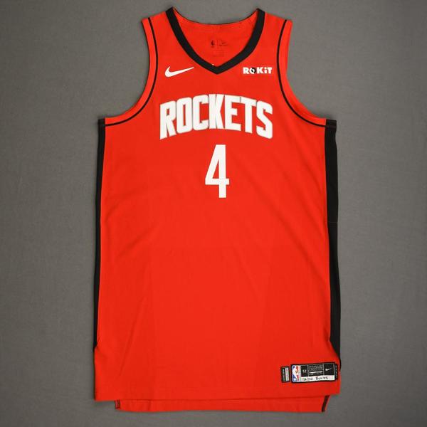 Image of Danuel House Jr. - Houston Rockets - Kia NBA Tip-Off 2019 - Game-Worn Icon Edition Jersey