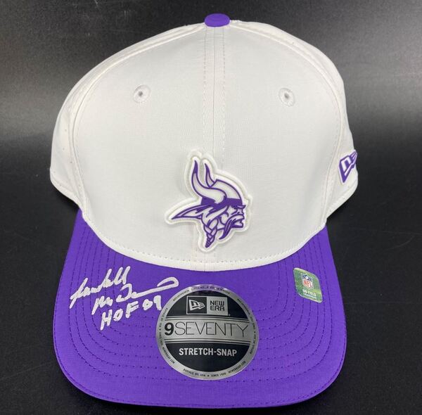 HOF - Vikings Randall McDaniel Signed Hat