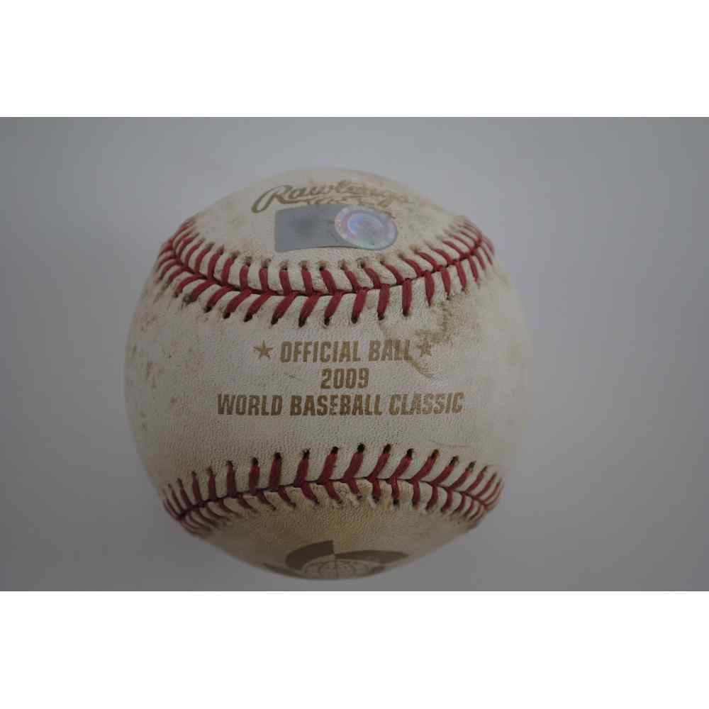 Game-Used Baseball - 2009 World Baseball Classic - Pitcher: Roy