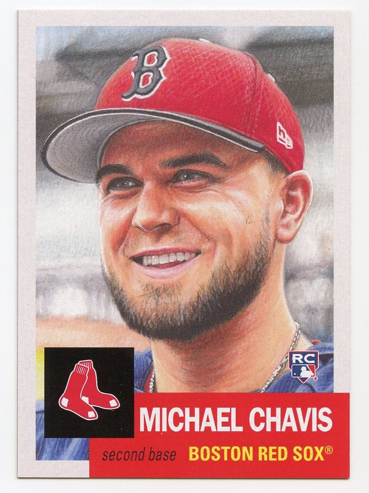 2019 Topps Living #203 Michael Chavis Rookie Card