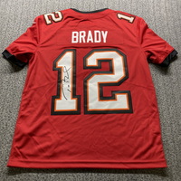 NFL - Buccaneers Tom Brady Signed Replica Jersey Size M