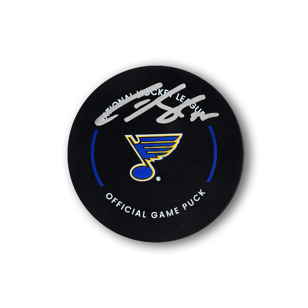 Colton Parayko Autographed St. Louis Blues Official Hockey Puck