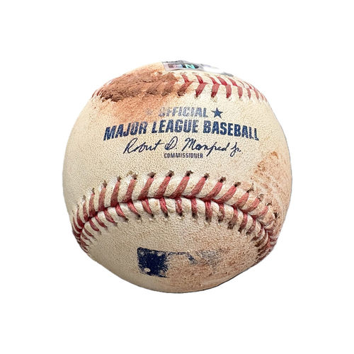 Photo of Game Used Baseball: Casey Schmitt single off Steven Matz - Top 6 - May 3, 2026 v SFG