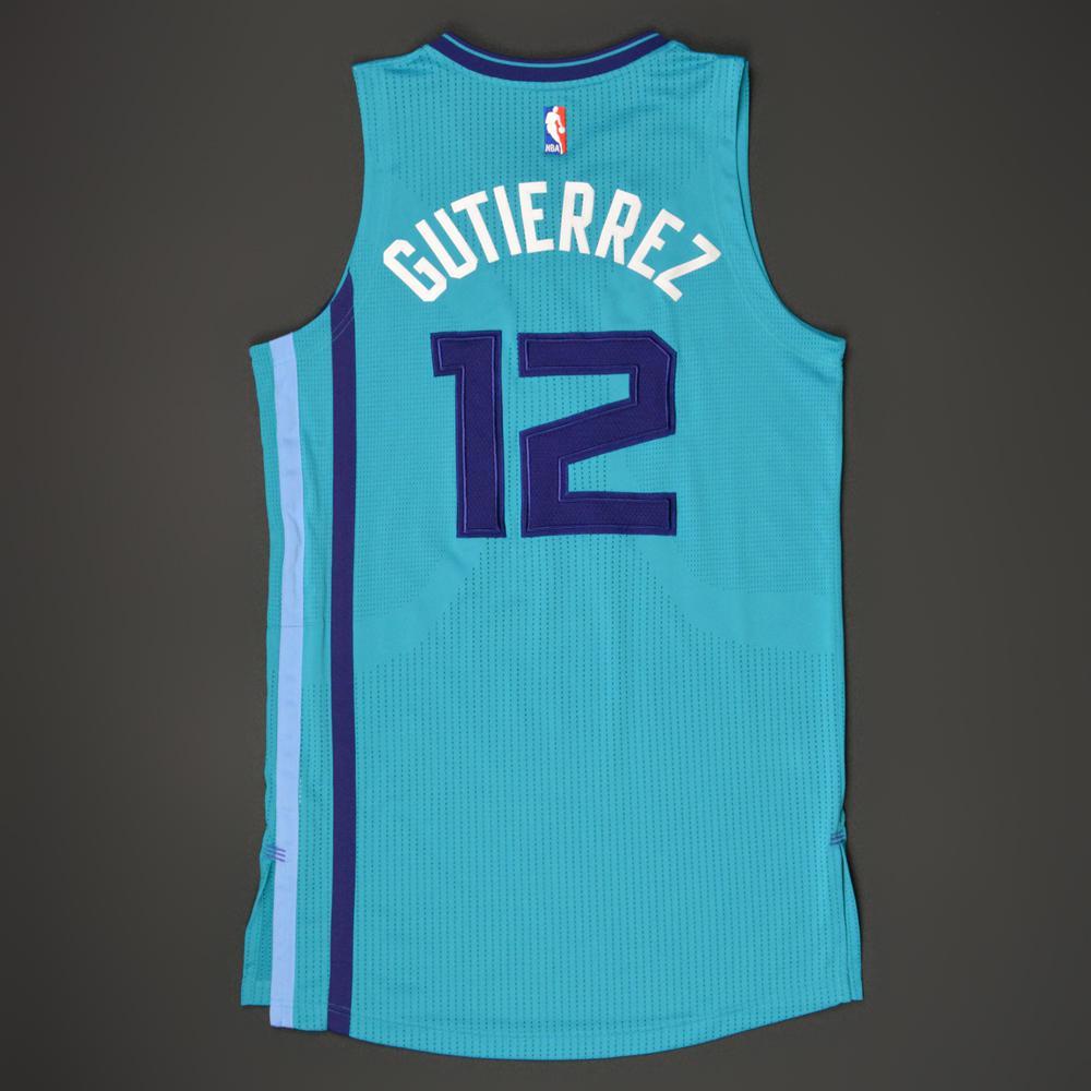 Gutierrez Charlotte GameWorn Jersey 201516