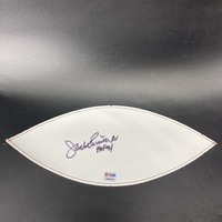 HOF - Cardinals Jackie Smith Signed White Panel