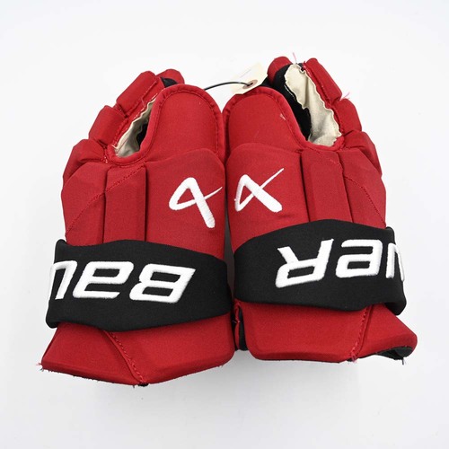 Image of Hamilton, Dougie<br>Bauer Vapor Gloves<br>New Jersey Devils<br>#7
