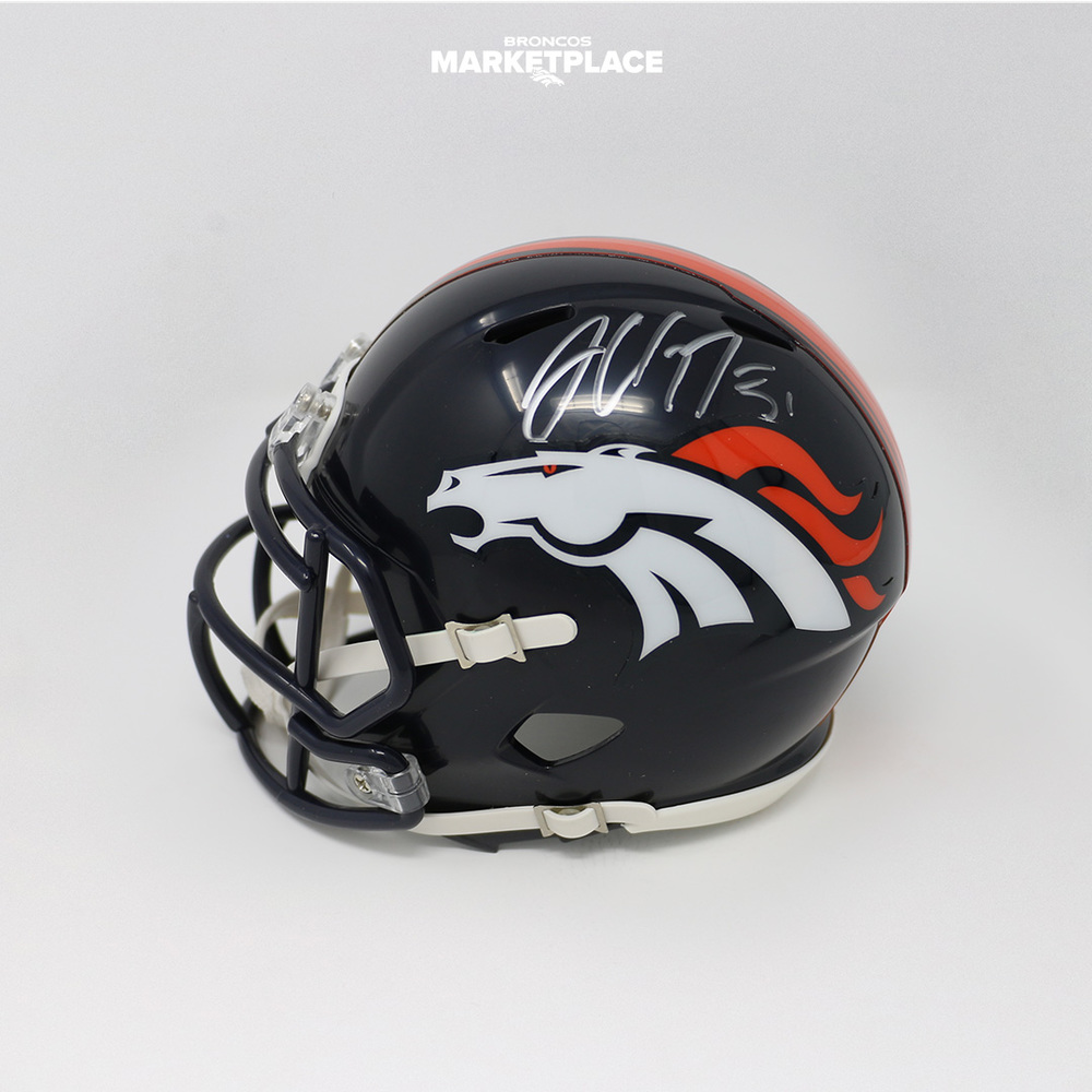 Todd Davis Autographed Mini Helmet 