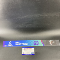 NFL - Falcons Chris Lindstrom 2023 Pro Bowl Games Nameplate Special Edit...