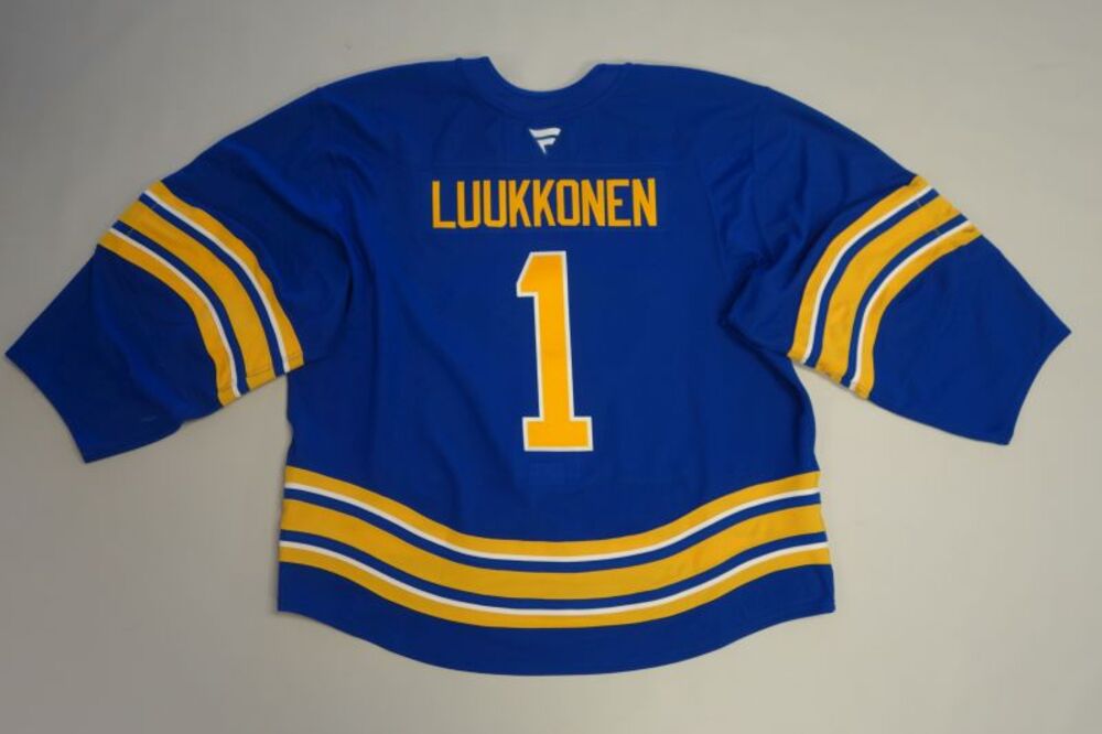 Ukko-Pekka Luukkonen 2025-26 Buffalo Sabres Set 1 Home Jersey