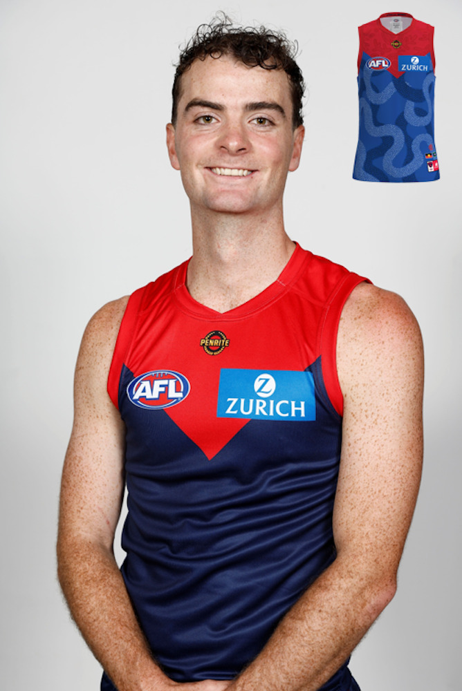 Melbourne Demons 2026 Indigenous Guernsey - Oscar Berry #38