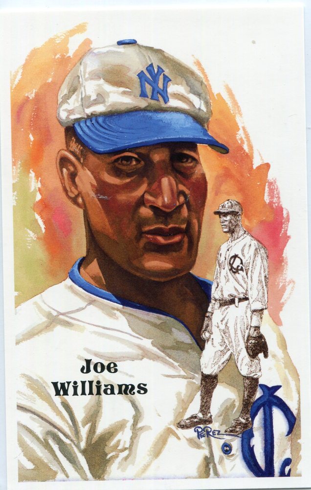 1980-02 Perez-Steele Hall of Fame Postcards #243 Joe Williams -- HOF Class of 1999