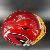 NFL - Cardinals Trey Benson Signed Authenitc Flash Speed Helmet